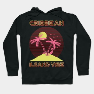 Caribbean island vibe beach Hoodie